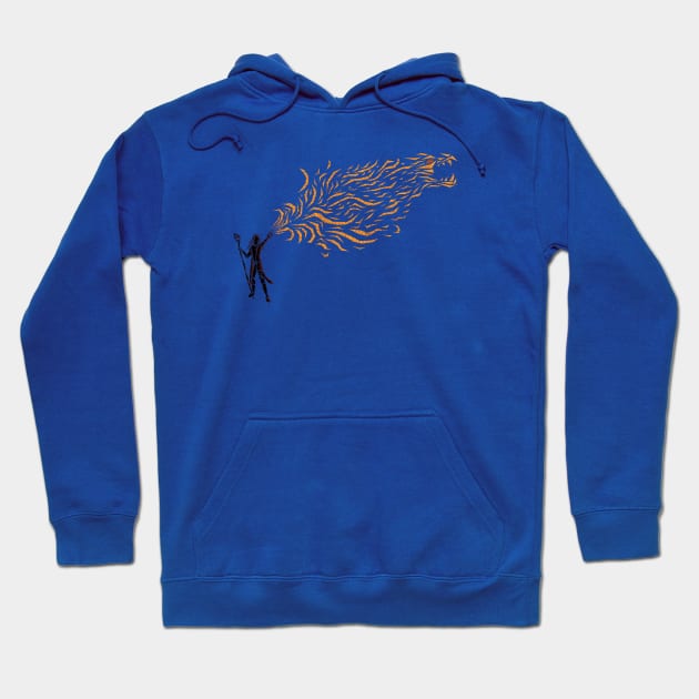 Dragonfire Hoodie by graffd02